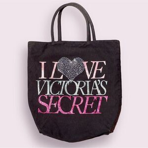 Vintage I Love Victoria's Secret Tote